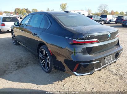 2024 BMW I7 XDRIVE60 Black  Electric WBY53EJ01RCP77516 photo #4