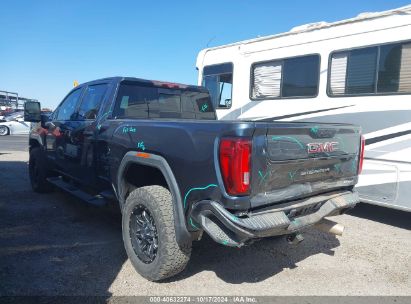 2020 GMC SIERRA 2500HD Navy  Diesel 1GT49PEY4LF304920 photo #4