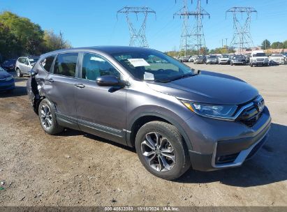 2021 HONDA CR-V AWD EX-L Gray  Gasoline 2HKRW2H85MH619441 photo #1