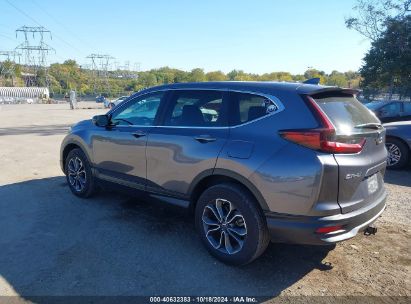 2021 HONDA CR-V AWD EX-L Gray  Gasoline 2HKRW2H85MH619441 photo #4