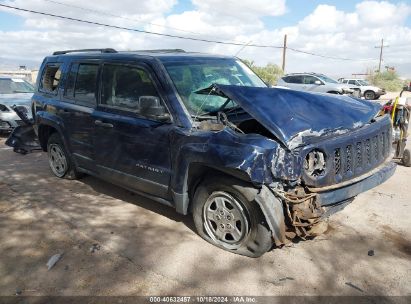 2012 JEEP PATRIOT SPORT Dark Blue  Gasoline 1C4NJPBA8CD615734 photo #1