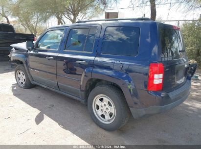 2012 JEEP PATRIOT SPORT Dark Blue  Gasoline 1C4NJPBA8CD615734 photo #4