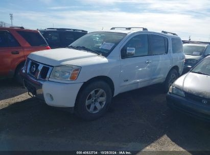 2005 NISSAN ARMADA LE White  Gasoline 5N1AA08B85N704279 photo #3