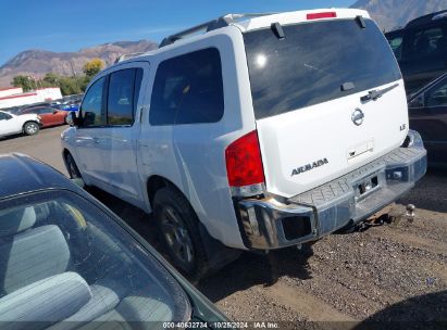 2005 NISSAN ARMADA LE White  Gasoline 5N1AA08B85N704279 photo #4