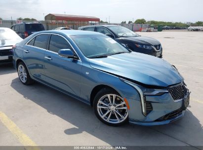 2023 CADILLAC CT4 LUXURY Blue  Gasoline 1G6DA5RK2P0145022 photo #1