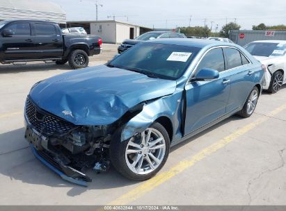 2023 CADILLAC CT4 LUXURY Blue  Gasoline 1G6DA5RK2P0145022 photo #3