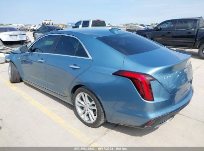 2023 CADILLAC CT4 LUXURY Blue  Gasoline 1G6DA5RK2P0145022 photo #4