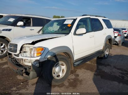 2004 TOYOTA SEQUOIA SR5 V8 White  Gasoline 5TDZT34A84S238183 photo #3