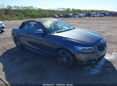 2019 BMW M240I Black  Gasoline WBA2N1C50K7D01420 photo #1