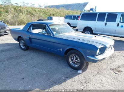 1966 FORD MUSTANG Blue  Other 6R07A152918 photo #1