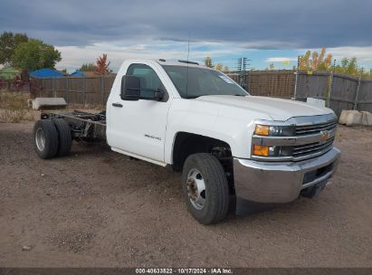 2017 CHEVROLET SILVERADO 3500HD CHASSIS WT   Flexible Fuel 1GB3CYCGXHF211361 photo #1