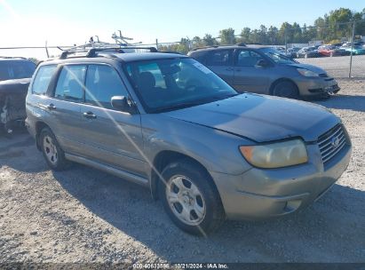 2006 SUBARU FORESTER 2.5X Silver  Gasoline JF1SG63626H727938 photo #1