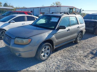 2006 SUBARU FORESTER 2.5X Silver  Gasoline JF1SG63626H727938 photo #3