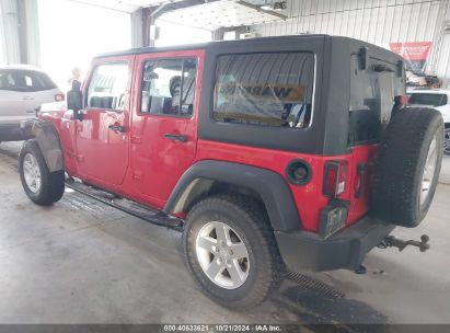 2015 JEEP WRANGLER UNLIMITED SPORT Red  Flexible Fuel 1C4BJWDG0FL622864 photo #4