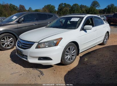 2012 HONDA ACCORD 2.4 EX-L White  Gasoline 1HGCP2F8XCA147704 photo #3