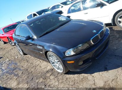 2006 BMW M3 Black  Gasoline WBSBL93486PN64555 photo #1