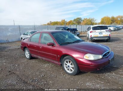 1999 FORD CONTOUR SE Maroon  Gasoline 1FAFP66L6XK148037 photo #1