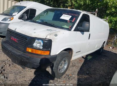 2005 GMC SAVANA STANDARD White  Gasoline 1GTGG29V051239005 photo #3