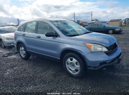 2008 HONDA CR-V LX Light Blue  Gasoline JHLRE48388C080692 photo #1