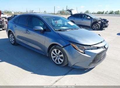 2020 TOYOTA COROLLA LE Gray  Gasoline 5YFEPRAE1LP089894 photo #1