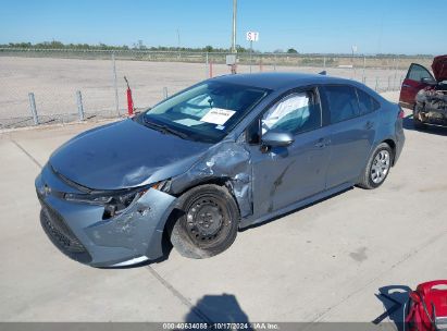 2020 TOYOTA COROLLA LE Gray  Gasoline 5YFEPRAE1LP089894 photo #3