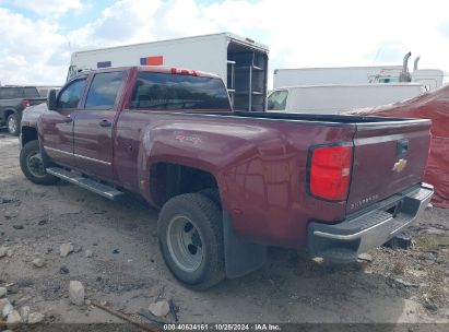 2015 CHEVROLET SILVERADO 3500HD LT Burgundy  Diesel 1GC4KZC85FF144330 photo #4