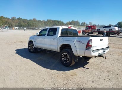 2013 TOYOTA TACOMA DOUBLE CAB White  Gasoline 5TFLU4EN3DX051499 photo #4