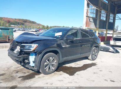 2024 VOLKSWAGEN ATLAS CROSS SPORT 2.0T SE Black  Gasoline 1V2LE2CA4RC214126 photo #3