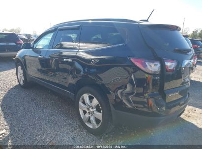 2017 CHEVROLET TRAVERSE 1LT Black  Gasoline 1GNKRGKDXHJ228687 photo #4