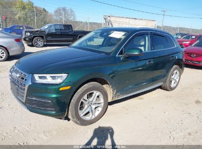 2018 AUDI Q5 2.0T PREMIUM/2.0T TECH PREMIUM Green  Gasoline WA1BNAFY5J2060532 photo #3