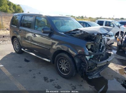 2012 HONDA PILOT EX-L Gray  Gasoline 5FNYF3H55CB043063 photo #1