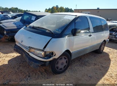 1991 TOYOTA PREVIA LE White  Gasoline JT3AC12R9M0055652 photo #3