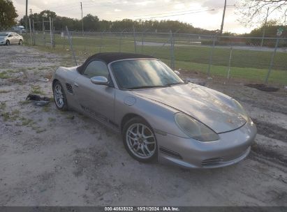 2003 PORSCHE BOXSTER Silver  Gasoline WP0CA29813U623719 photo #1