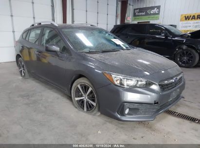 2021 SUBARU IMPREZA PREMIUM 5-DOOR Gray  Gasoline 4S3GTAV68M3713421 photo #1