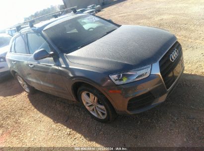 2017 AUDI Q3 2.0T PREMIUM Gray  Gasoline WA1BCCFS8HR008763 photo #1