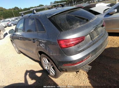 2017 AUDI Q3 2.0T PREMIUM Gray  Gasoline WA1BCCFS8HR008763 photo #4