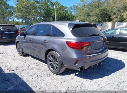 2020 ACURA MDX TECHNOLOGY   A-SPEC PACKAGES Gray  Gasoline 5J8YD4H07LL010144 photo #4