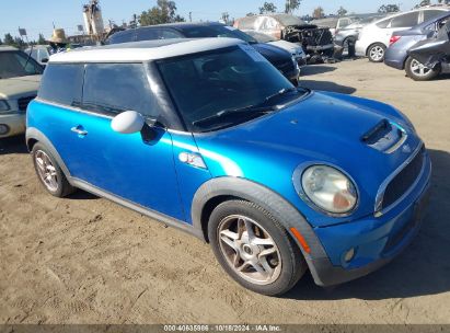 2007 MINI COOPER S Blue  Gasoline WMWMF73597TL88660 photo #1