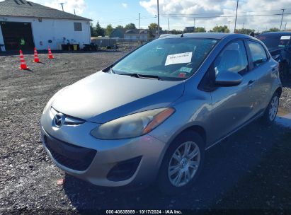 2012 MAZDA MAZDA2 SPORT Gray  Gasoline JM1DE1KZ2C0140799 photo #3