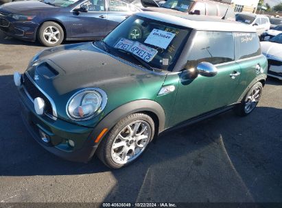 2011 MINI COOPER S Green  Gasoline WMWSV3C56BTY20259 photo #3