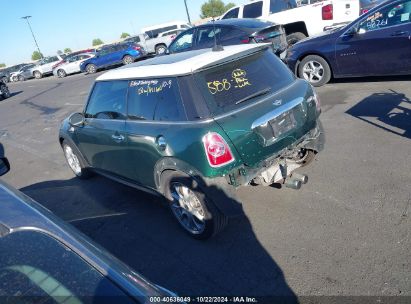 2011 MINI COOPER S Green  Gasoline WMWSV3C56BTY20259 photo #4