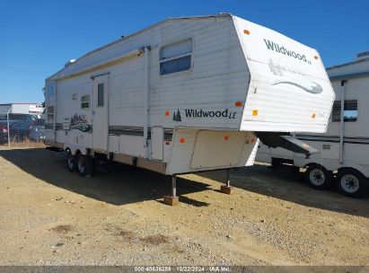 2005 FOREST RIVER WILDWOOD 5TH WHEEL White  Other 4X4FWDD295R333418 photo #1