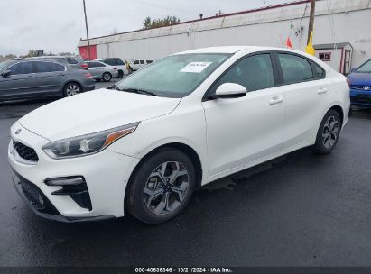 2021 KIA FORTE LXS White  Gasoline 3KPF24AD7ME299609 photo #3