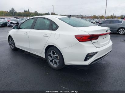 2021 KIA FORTE LXS White  Gasoline 3KPF24AD7ME299609 photo #4