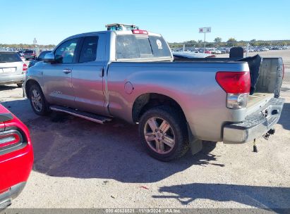 2007 TOYOTA TUNDRA LIMITED 5.7L V8 Silver  Gasoline 5TFRV58167X020290 photo #4