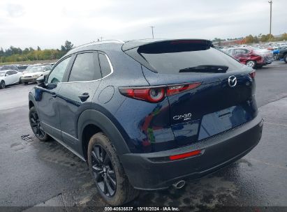 2024 MAZDA CX-30 2.5 S SELECT SPORT Dark Blue  Gasoline 3MVDMBBM7RM676665 photo #4