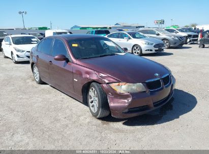 2006 BMW 325I Maroon  Gasoline WBAVB13596PT05068 photo #1