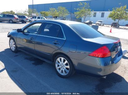 2007 HONDA ACCORD 3.0 SE Dark Blue  Gasoline 1HGCM66467A091649 photo #4