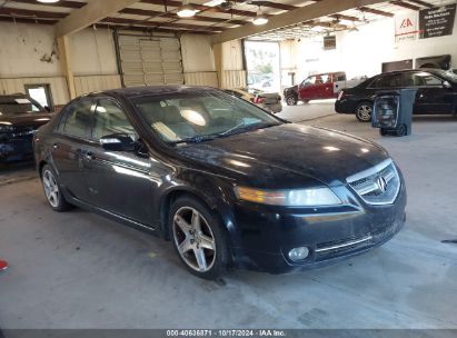 2008 ACURA TL 3.2 Black  Gasoline 19UUA66258A013313 photo #1