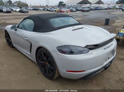 2019 PORSCHE 718 BOXSTER GTS Gray  Gasoline WP0CB2A84KS228145 photo #4